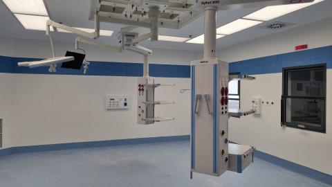 B.A.Z. Megyei Kórház Gyermek Egészségügyi Központ sebészeti műtők kialakítása