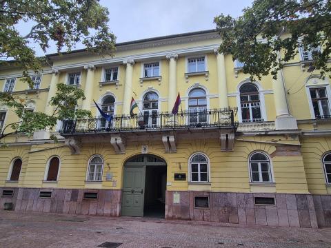 Reconstruction and technical inspection of the listed building of the County Hall in Miskolc